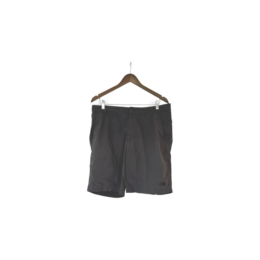 The North Face Mens Hiking Shorts Gray Ripstop Outdoor Trekking Size 36